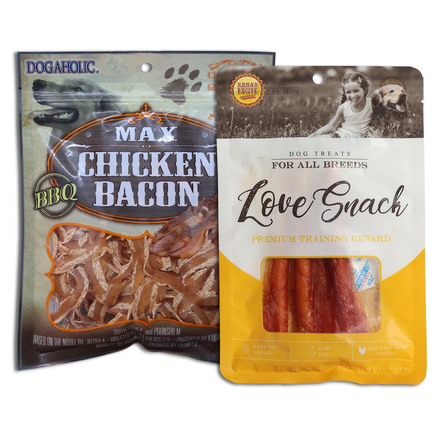 Combo of: - Rena Love Snack Chicken Wrap Cheese Sticks Treats for Dogs with BBQ Max Chicken, Bacon Dog Treat?? 130 gm (B0B8VG25Y5) Amazon Price History, Amazon Price Tracker