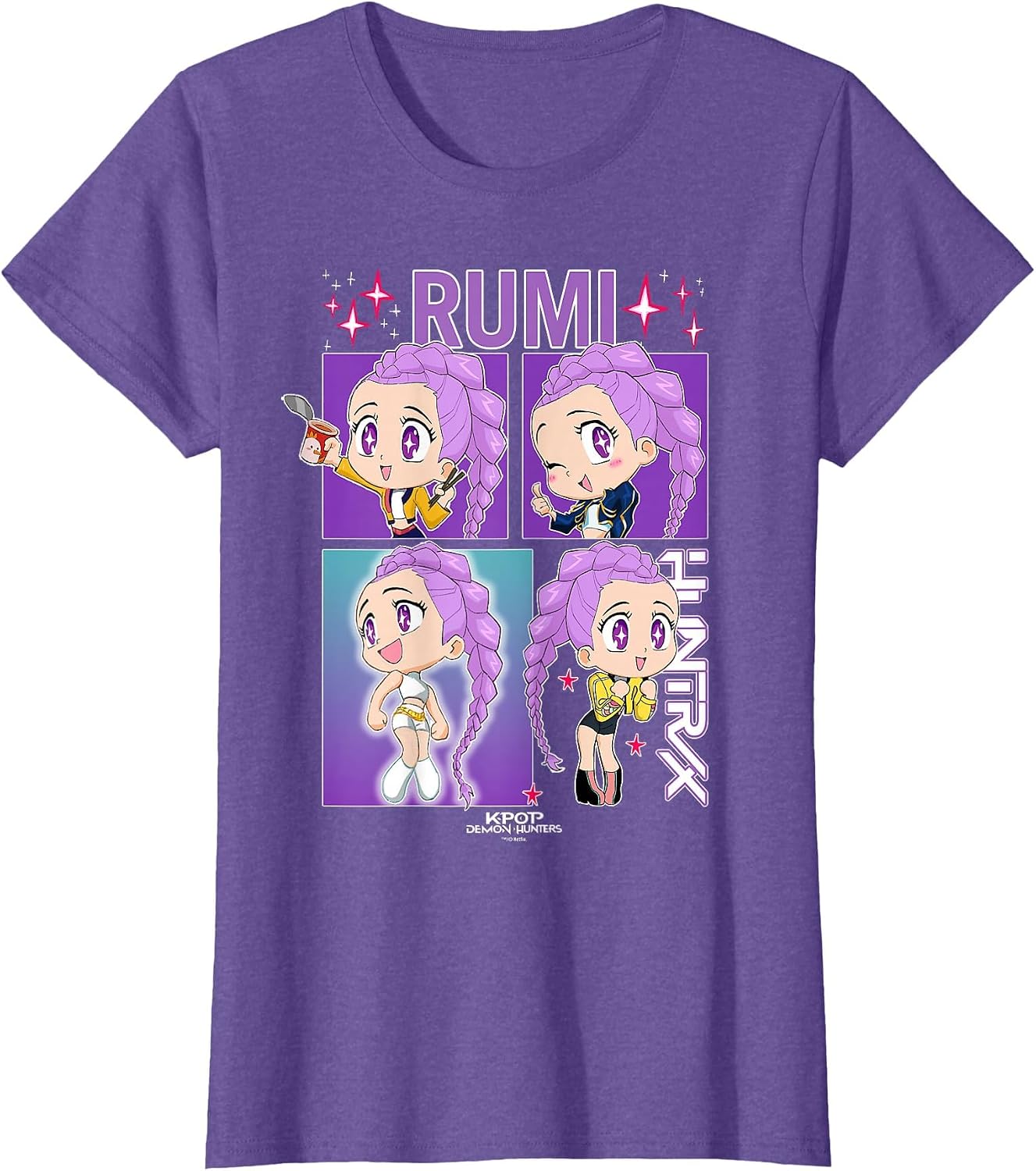 Kpop Demon Hunters Rumi Huntr/x Officially Licensed T-Shirt image 5