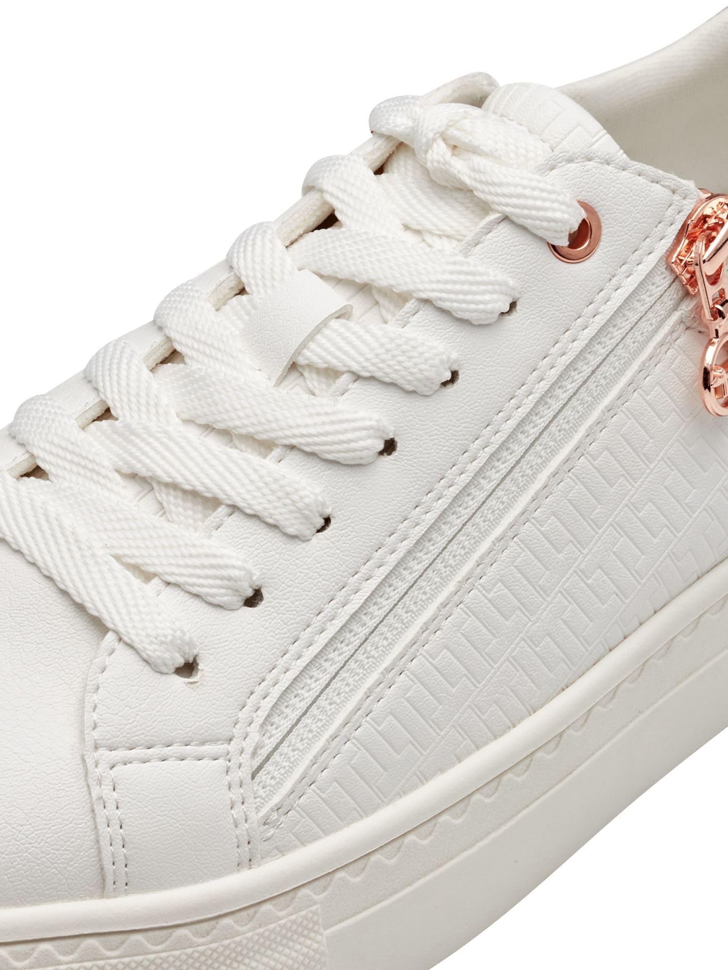 Tamaris Schnürer Damen Vegan Sportlich metallic – Bild 8