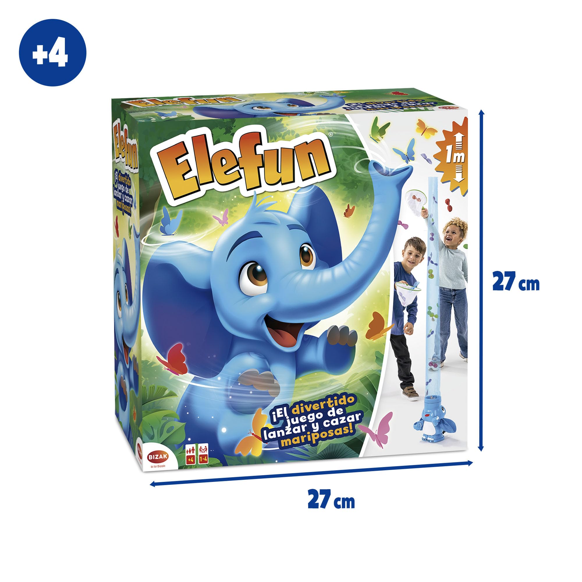 Bizak Elefun Juego Atrapa Mariposas Voladoras +4 Años (64557446)