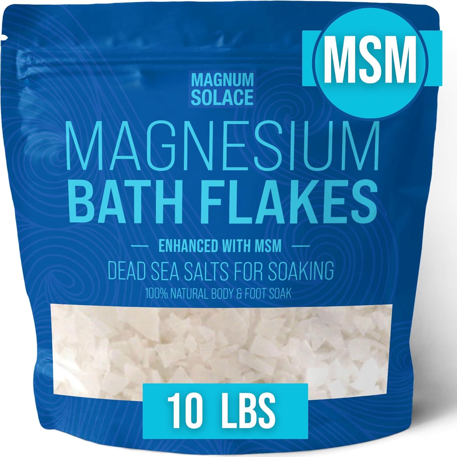 Magnesium Flakes with MSM Magnesium Chloride Flakes