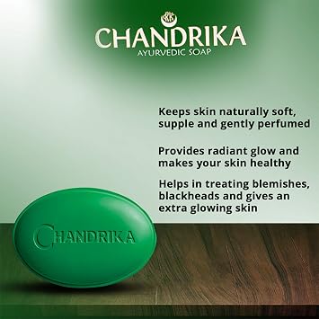 AYERVEDIC Soap CHANDRIKA 150g  75g x 2