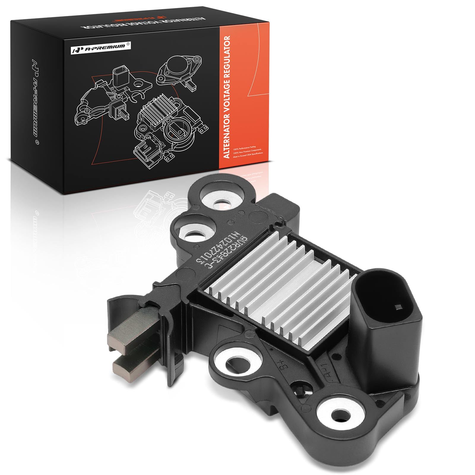 A-Premium Alternator Voltage Regulator Replacement for Mercedes-Benz C-Class 2007-2016 E-Class 2009-2017 A-Class B-Class CLA GLA GLK SLK Porsche 911 Boxster Cayman Mercedes-Benz SLC, 12V-image-40