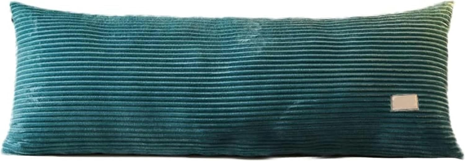 Bedside Cushion Backrest Reading Pillow Double Sofa Bed Cushion Headboard Upholstered Bolster Cushion Support Pillow Bedside Cushion Support Pillow (Color : Blue, Size : 200X60cm)-1