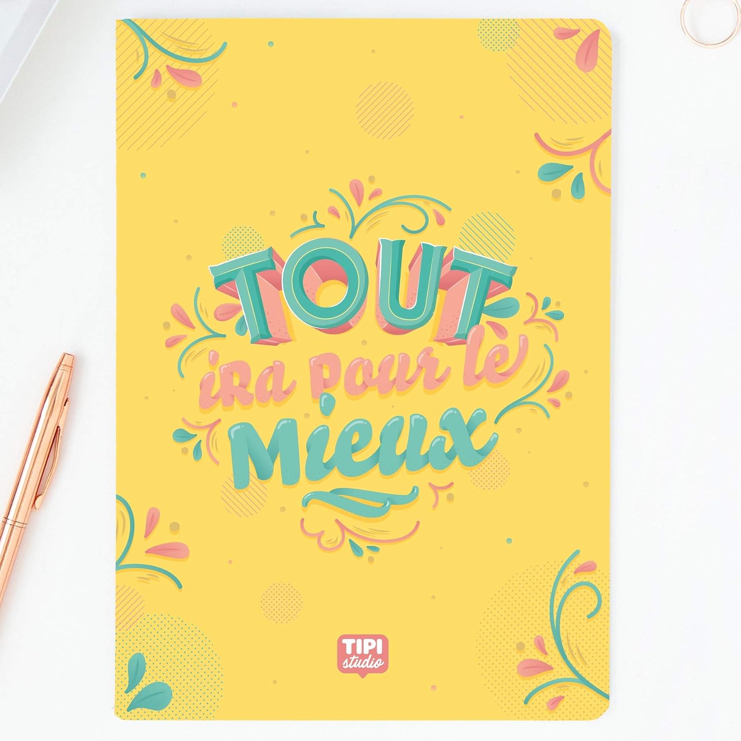 Mr. Wonderful A5 Notebook - Everything Will Be Better