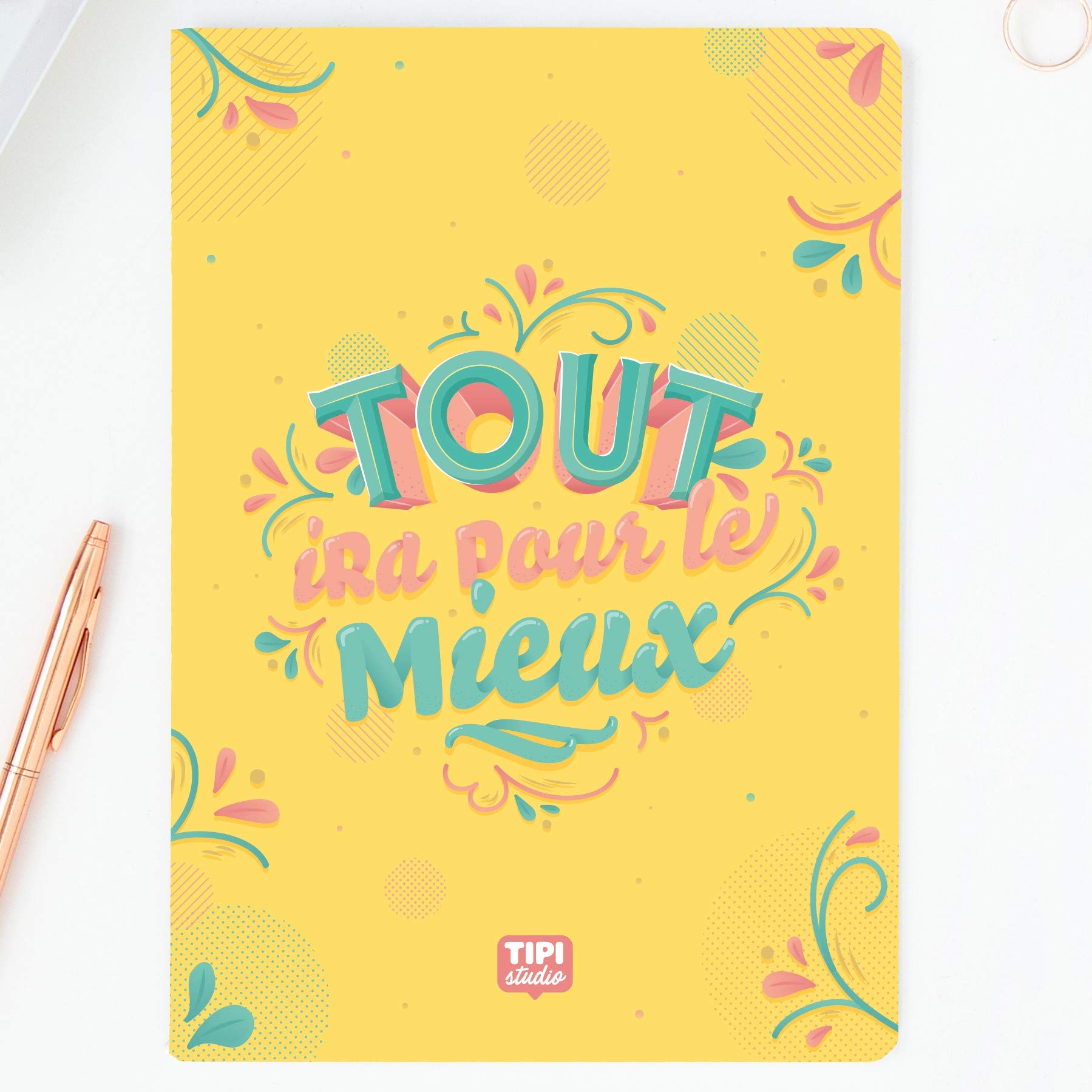 Mr. Wonderful A5 Notebook - Everything Will Be Better