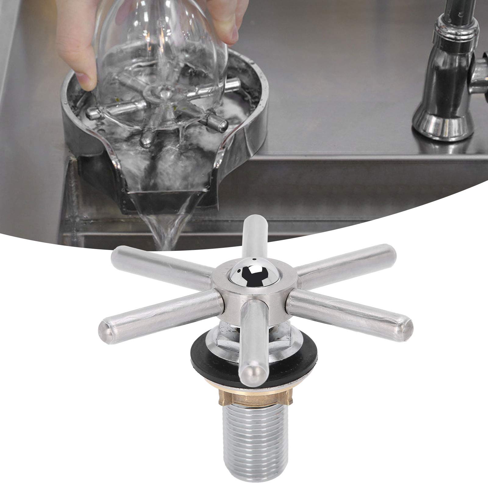 Lavatrice per vetro, in acciaio inox, per bar, ristoranti, caffetterie, vino, cocktail, birra