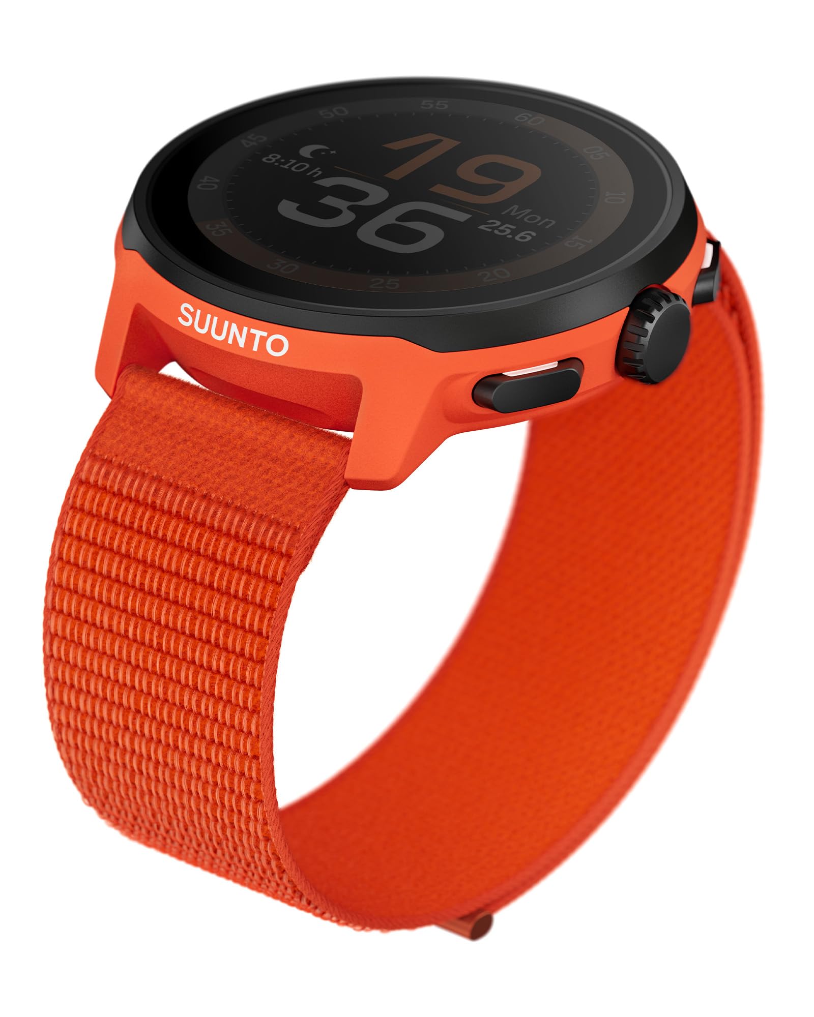 22 ATH7 LOOP TEXTILE STRAP CORAL ORANGE S+M