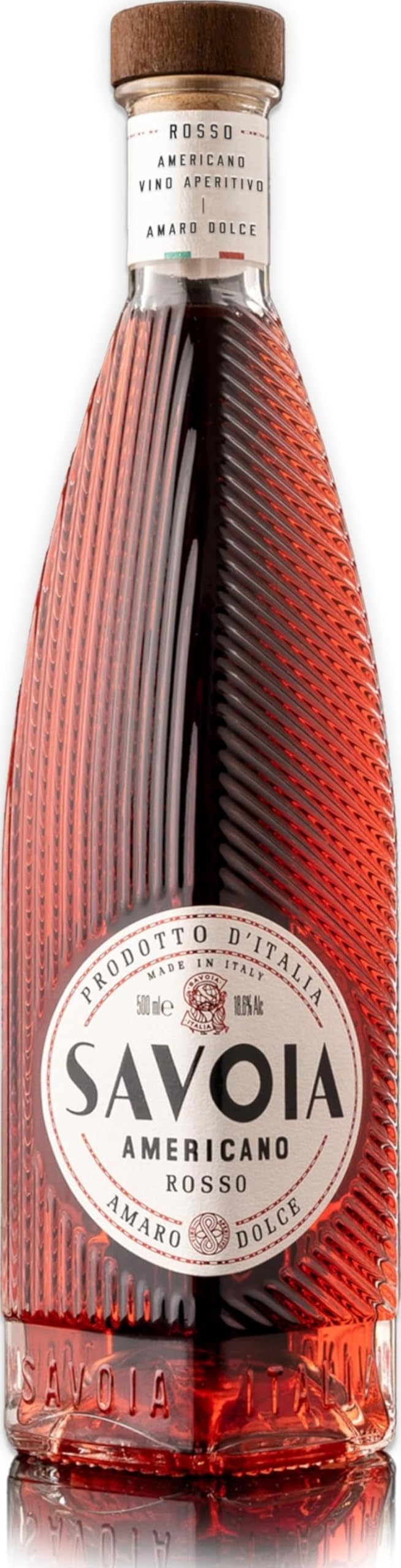 Savoia Americano rosso, Amaro Dolce, Vino Aperitivo, Award Winning, 18.6% ABV, 50cl