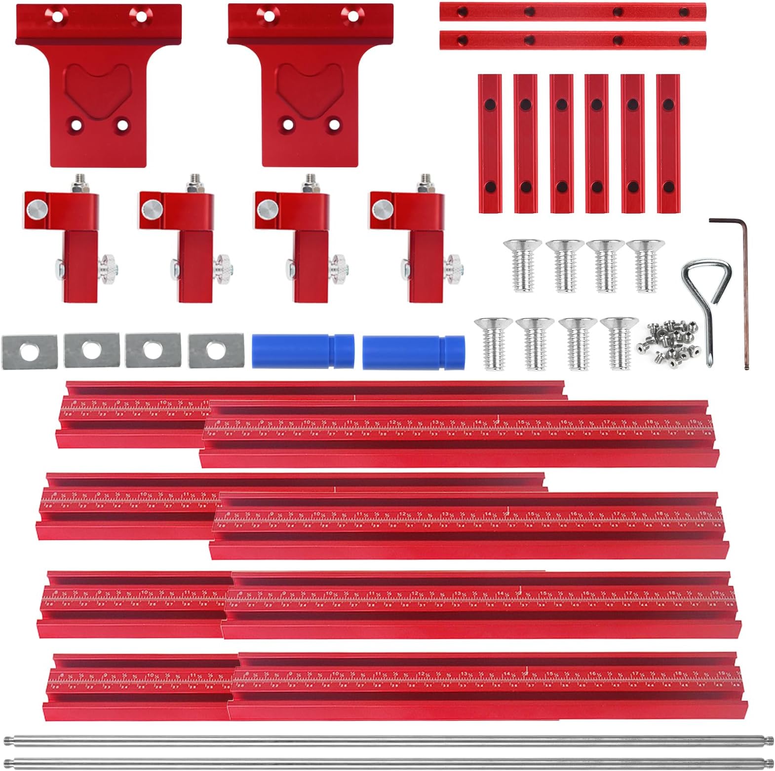 Woodworking Parallel Rail System Electric Circular Saw Track Parallel Sliding Rail Auxiliary Tool