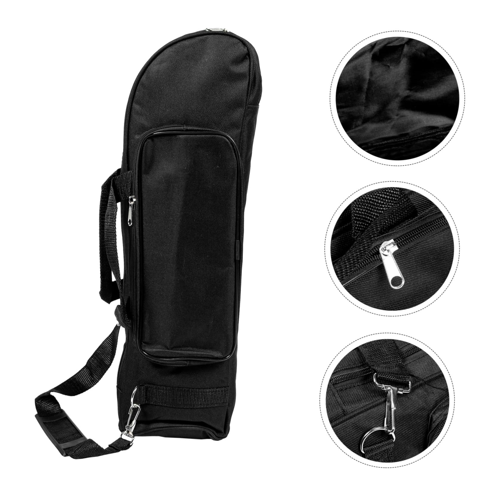 ibasenice Shockproof Trumpet Carrier Bag Multi-function Storage Bag for Handheld Trumpet