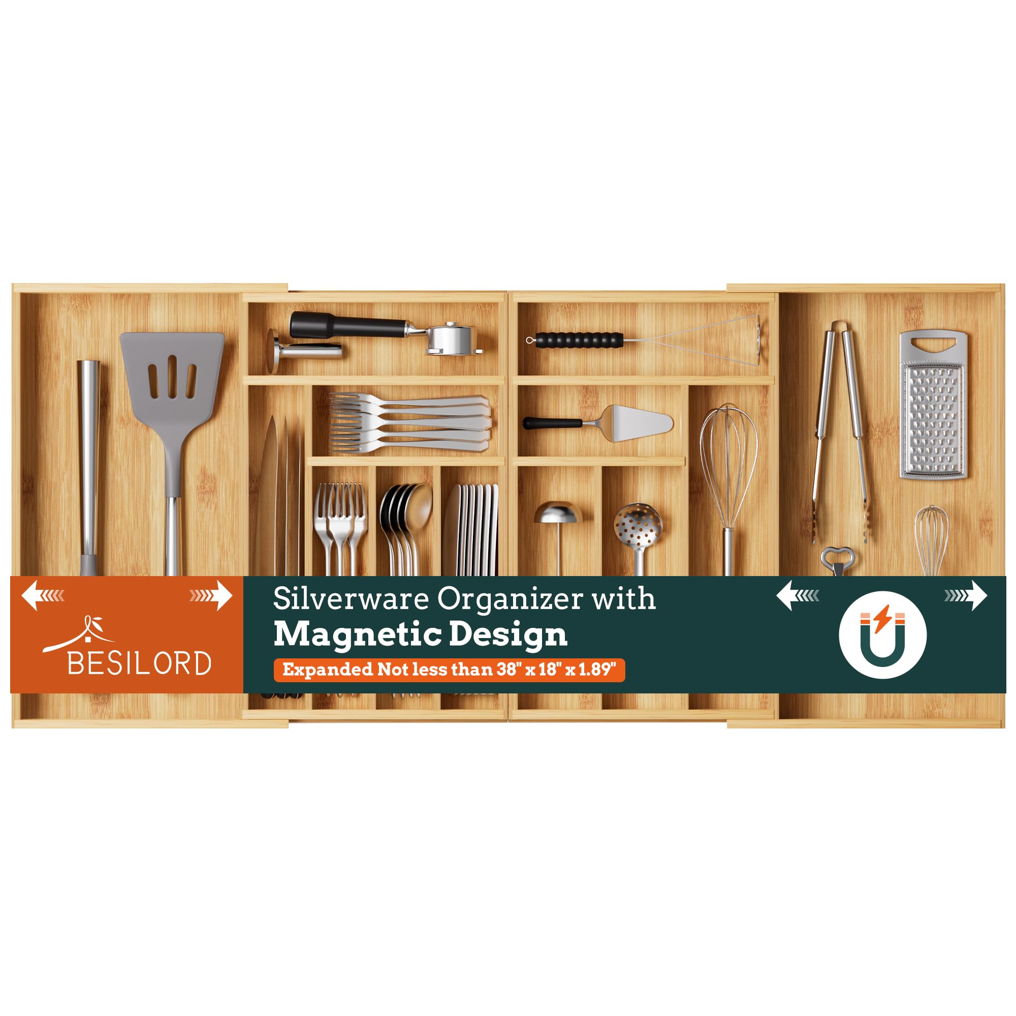 Besilord Silverware Organizer
