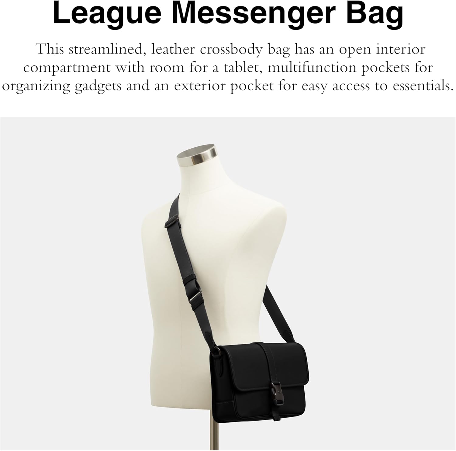 COACH Men's League Messenger Bag