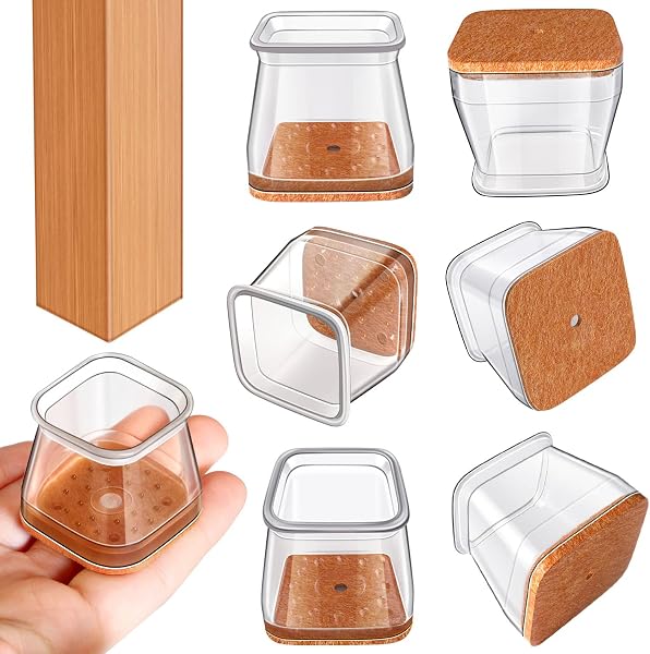 RUSIDO protectores cuadrados 27–39 mm, 20 piezas