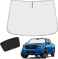 Vista 76 de KUST Parasol plegable para parabrisas para Chevrolet/Chevy Trax LS/LT/LTZA 2013-2023, accesorios para ventana, protector de visera solar, bloquea