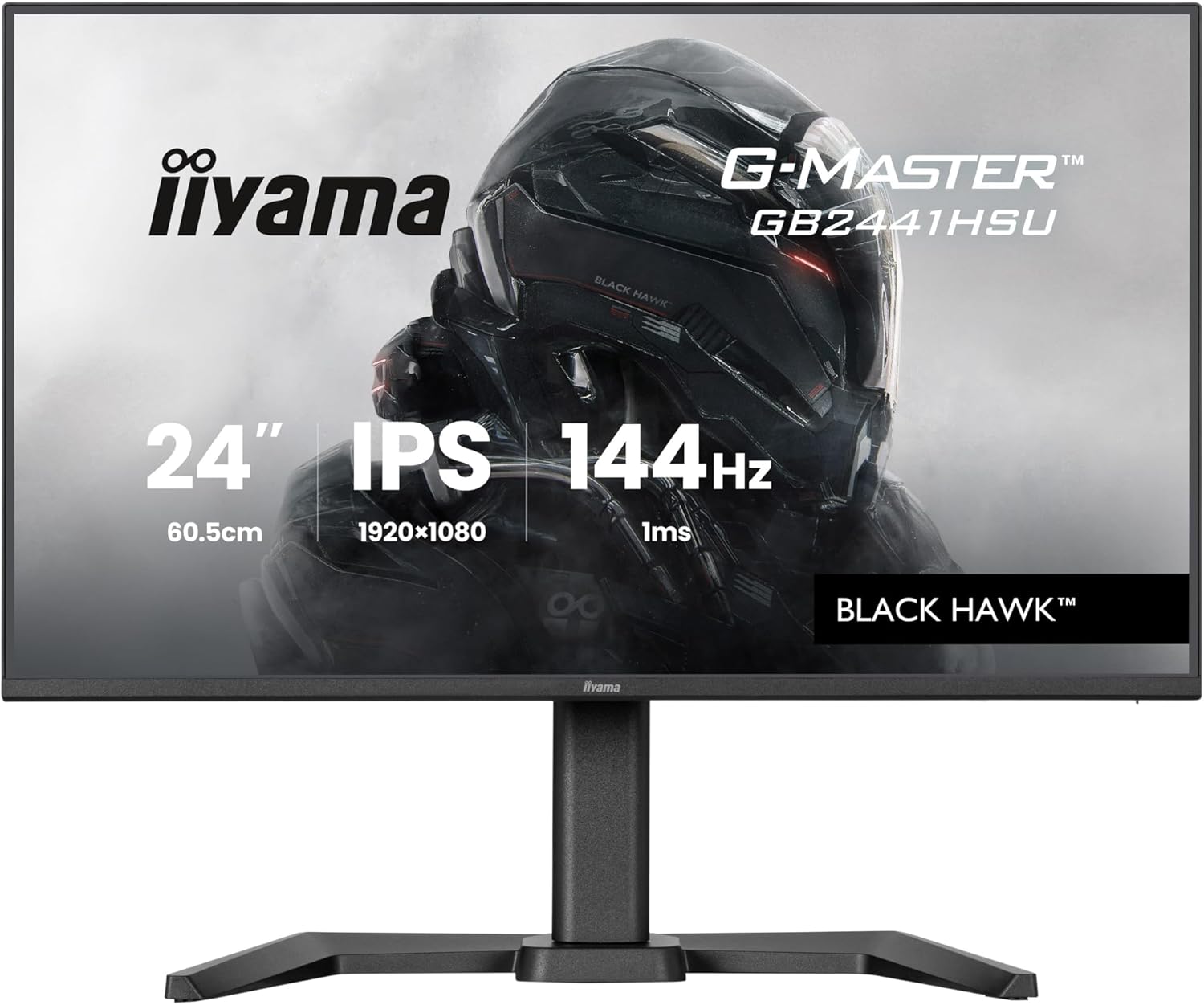 iiyama GB2441HSU-B1-23.8",IPS,1920x1080/144Hz,1H1DP, HAS
