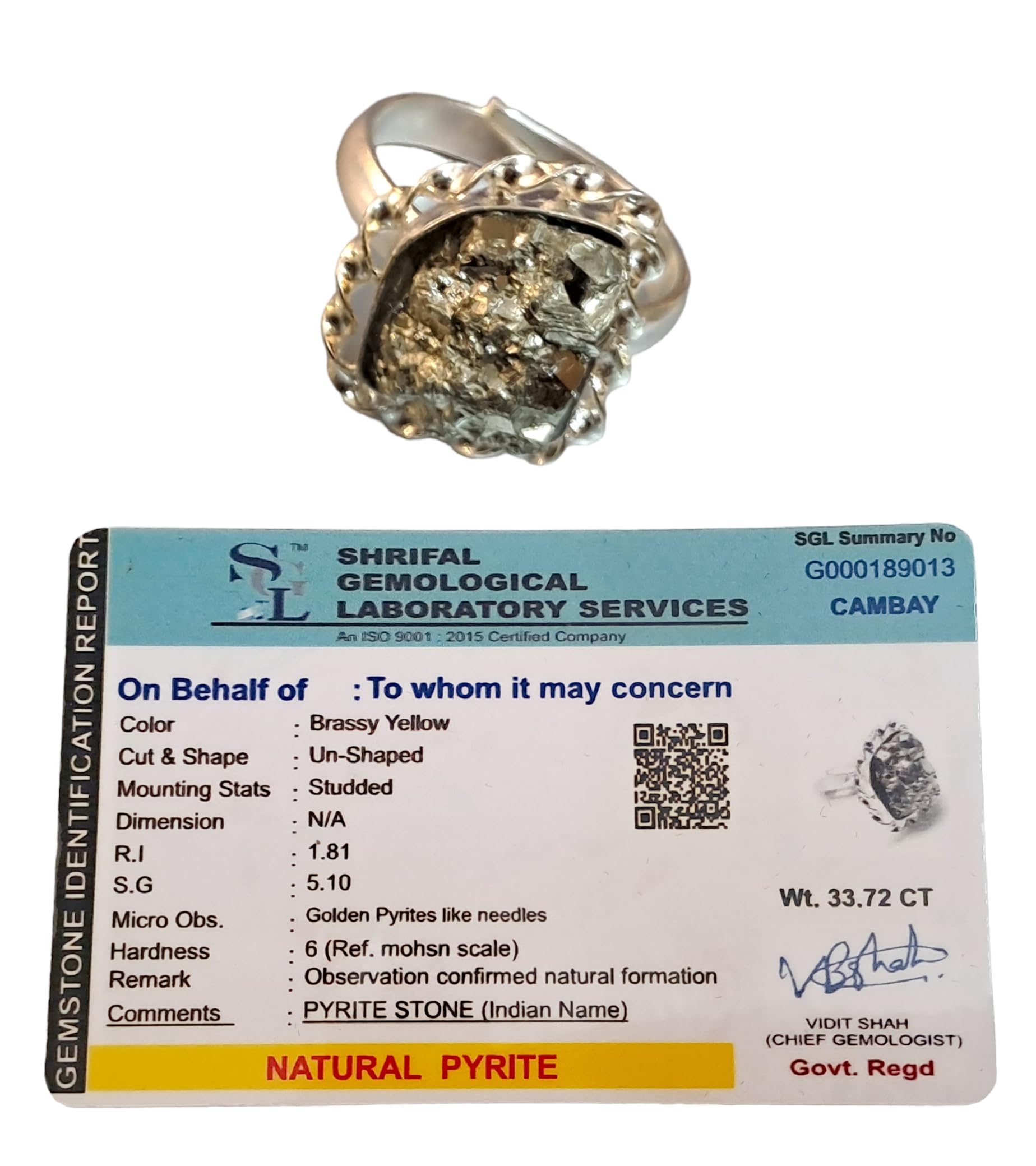 Divinity Healing Crystals Natural Certified Pyrite Stone Original Crystal Rough Raw shape Unisex Adjustable Geode Ring For Men And Women (B0CGNZGS62) Amazon Price History, Amazon Price Tracker