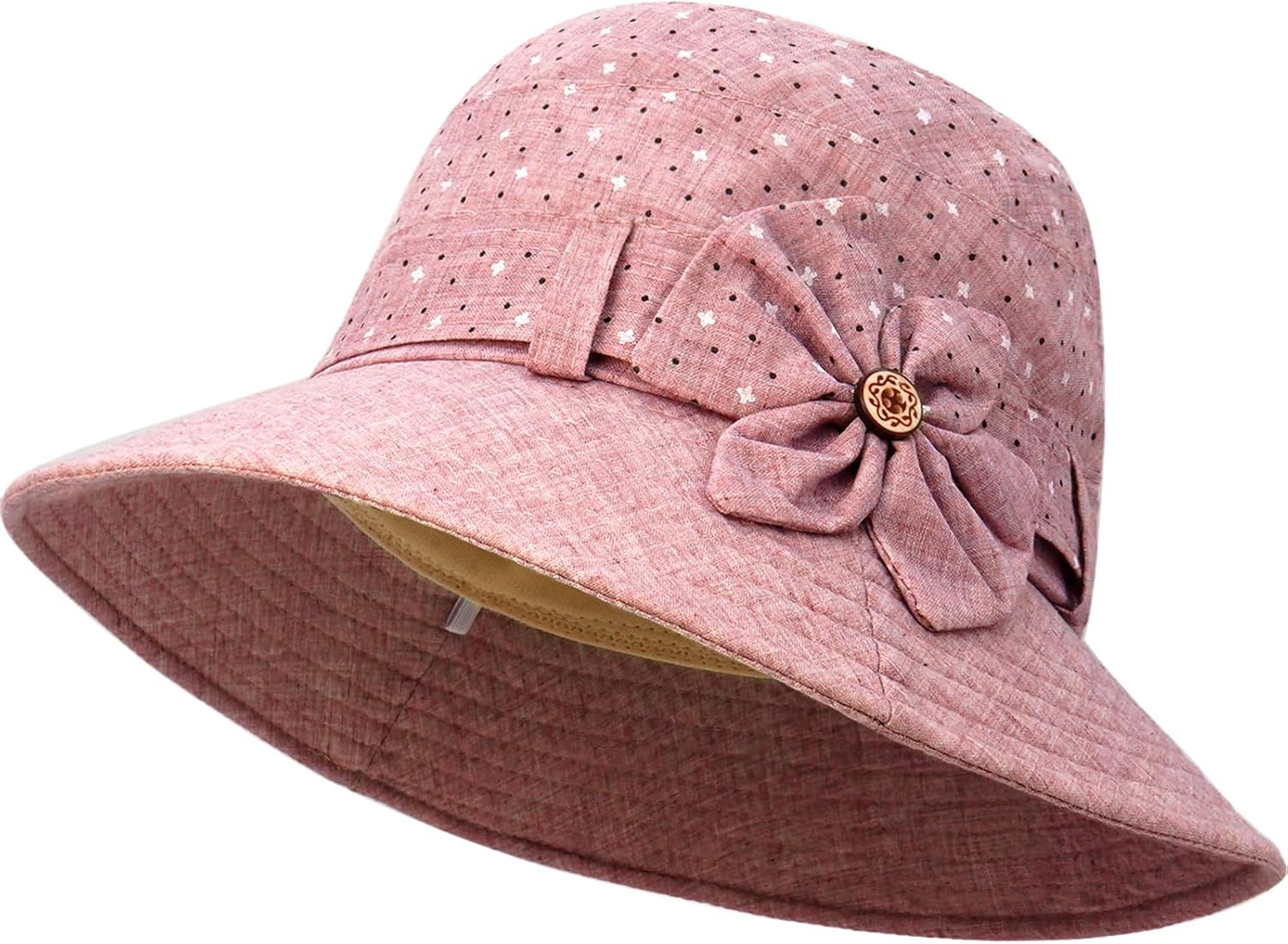 Women Cloche Bucket Hat Vintage Fedora Bowler Hats