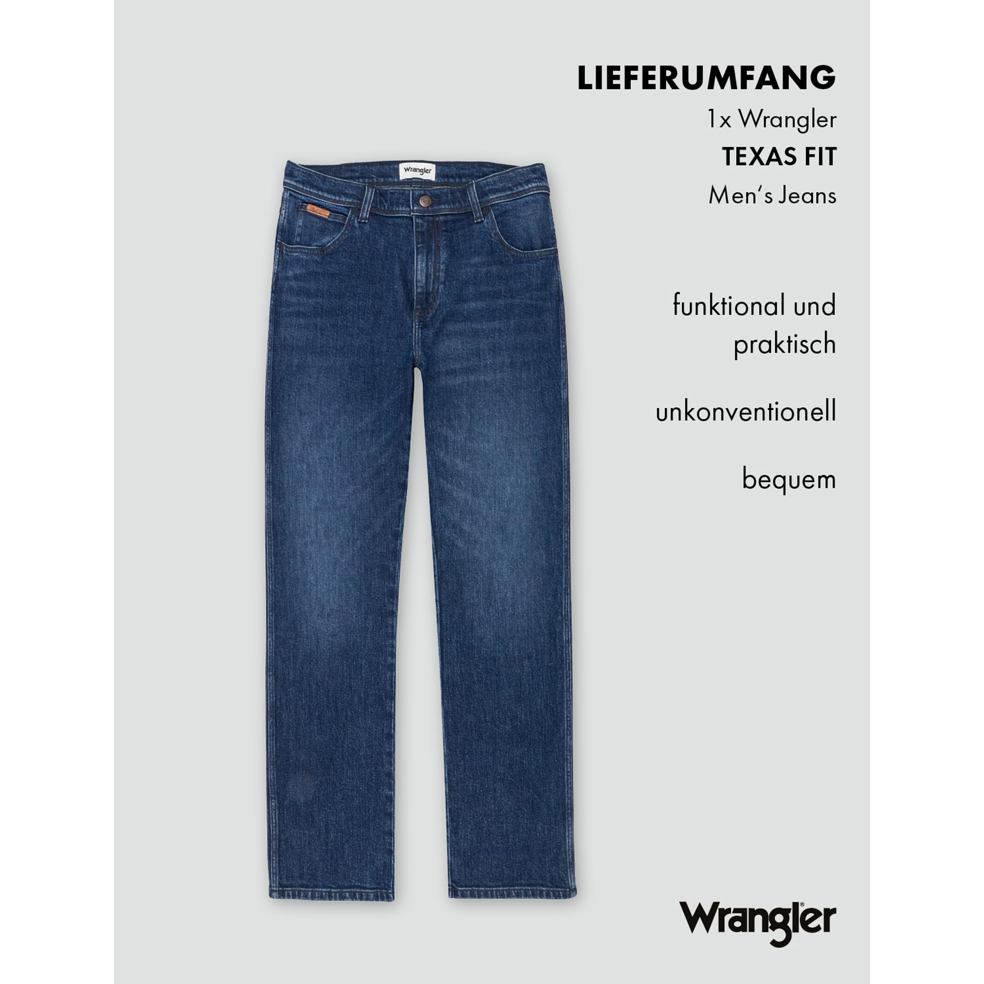 Wrangler Herren Texas Jeans – Bild 7