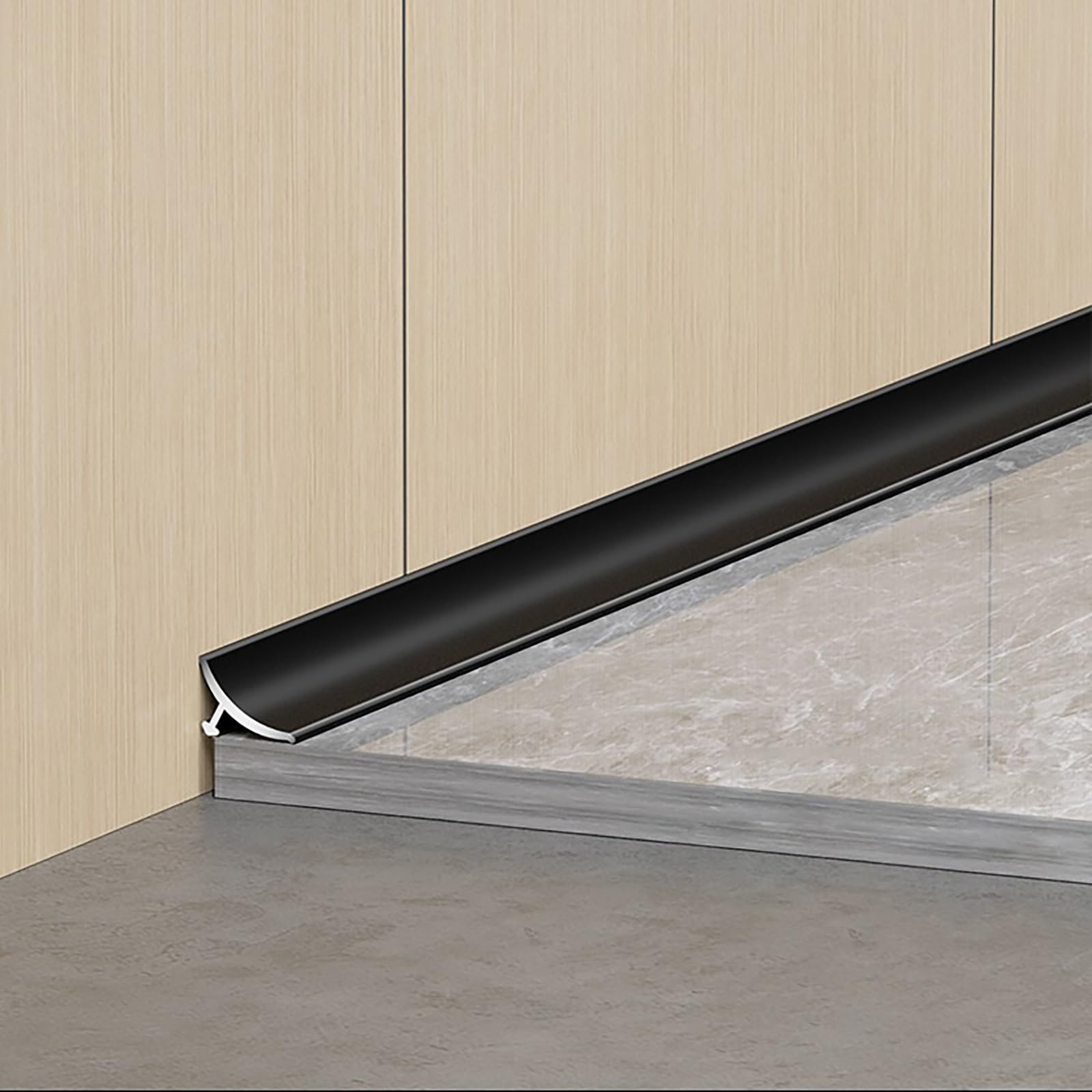 Perfil de protección de borde de aleación de aluminio para moldura de techo 8