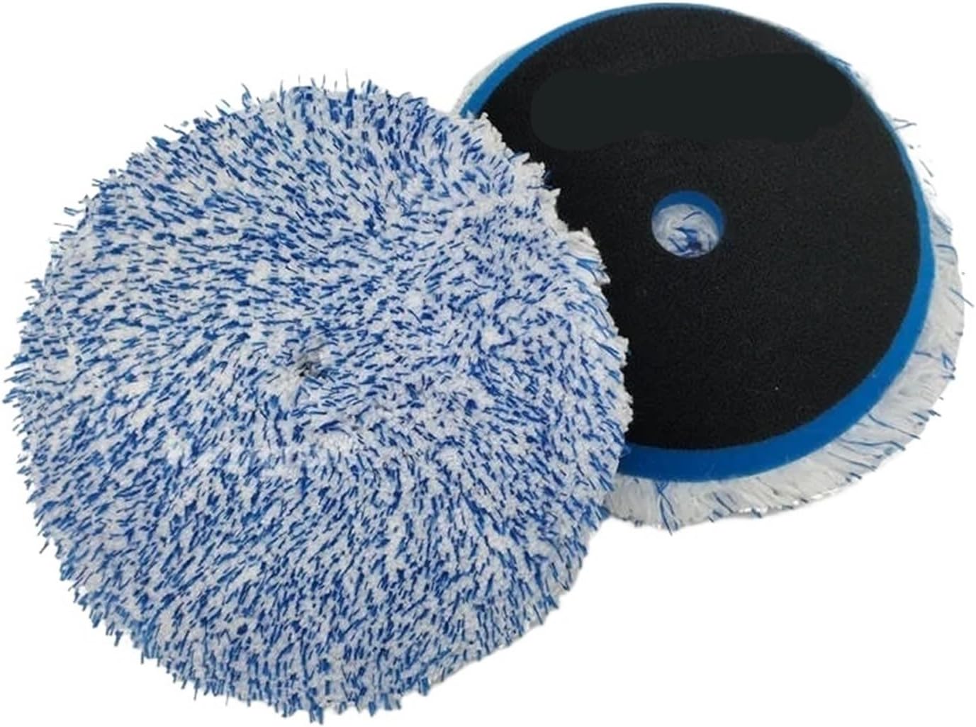 Car Polishing Disc 3/5/6 Inch Microfiber Pads for Buffing Sponge Waxing Pad(5 inch(125mm),5pcs)