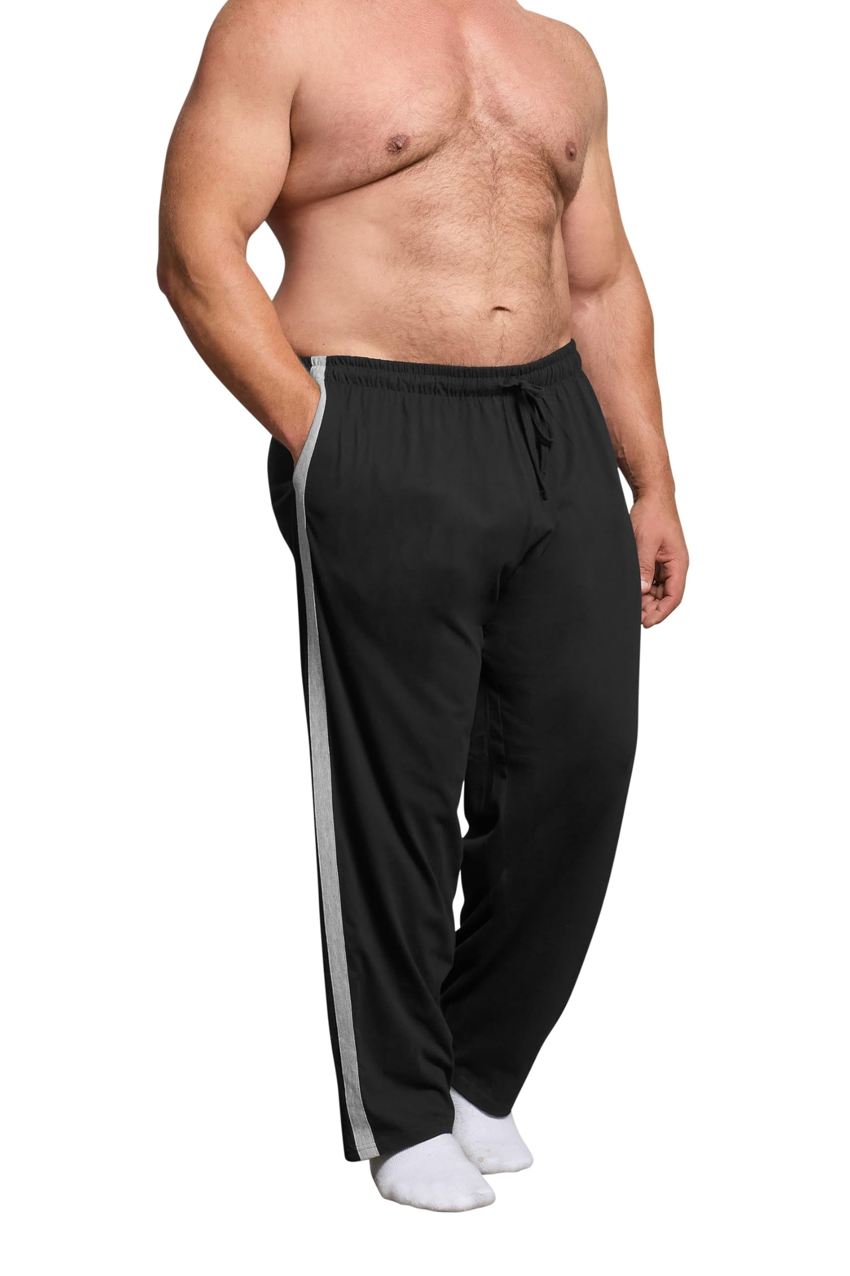 BadRhino Big & Tall Lightweight Lounge Joggers - Men's - Plus Size Curve