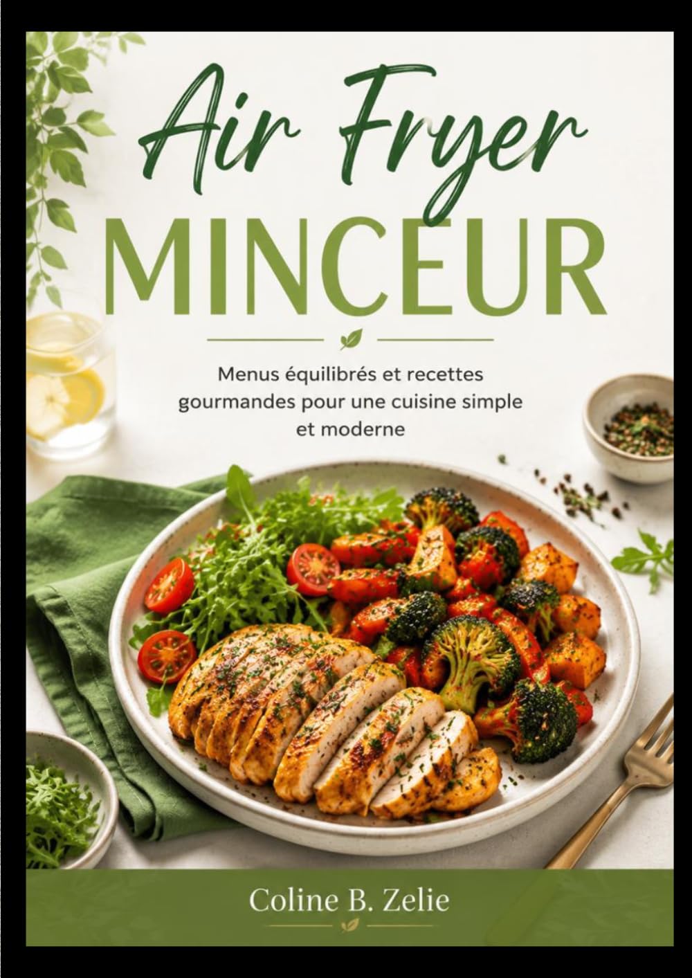 AIR FRYER MINCEUR: Menus équilibrés et recettes gourmandes pour une cuisine simple et moderne.