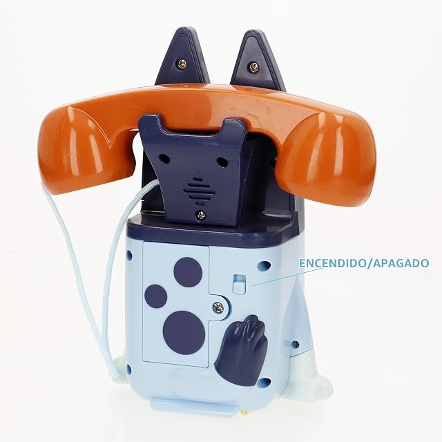 Foto 6 de 7 de COLORBABY Bluey Teléfono Interactivo de Juguete, Sonidos y melodías, Pilas Incluidas, Juguetes de bebé