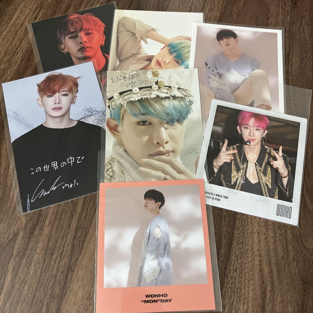 MONSTA X　ウォノ　アンコンポストカード Amazon.co.jp: モネク MONSTA x ウォノ ポストカード等セット