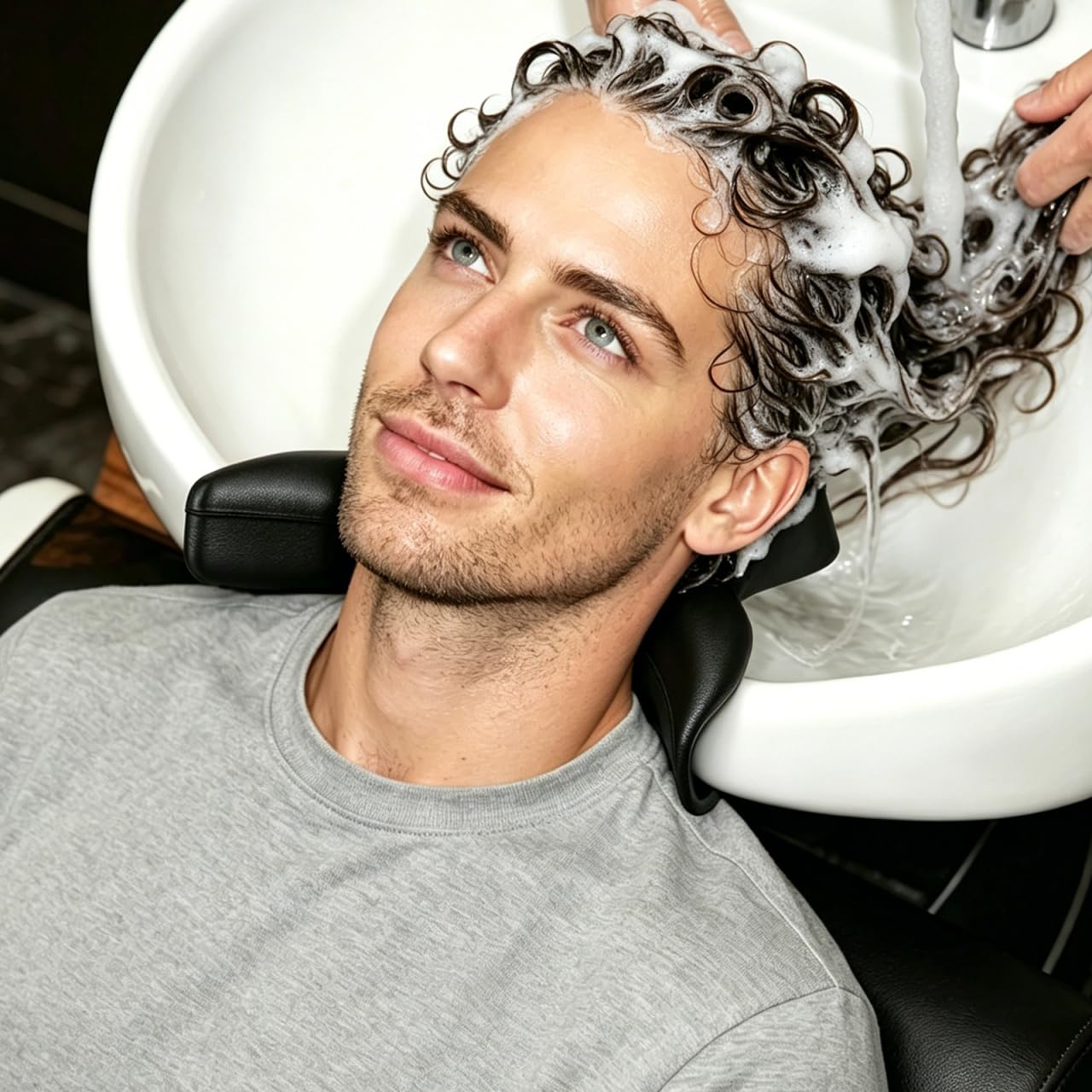 Baluue Almohada Reposacabezas para Lavado de Cabello Resistente y Duradera Cojín de Cuello para Salón y Soporte Estable para Champú Antideslizante y Cómodo para Spa y Barbería