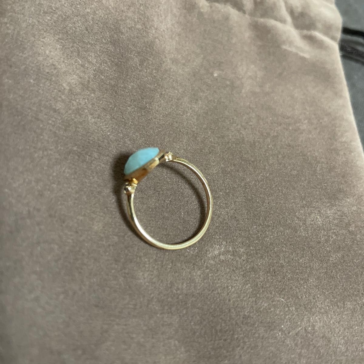 Amazon.co.jp: アガット agete K10 ラリマーリング 13 : ファッション 