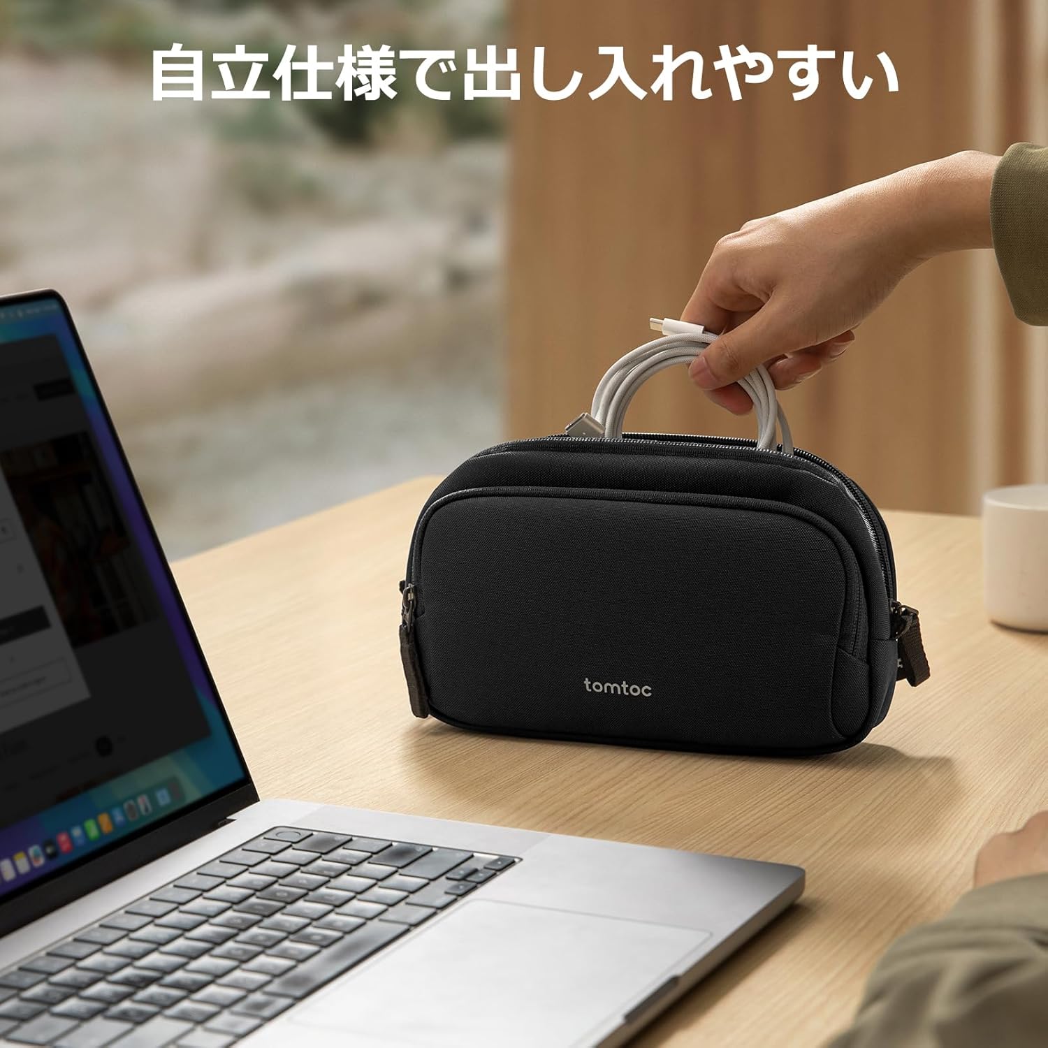 Stay Organized on the Go: Review of the tomtoc Electronic Organizer Travel Case