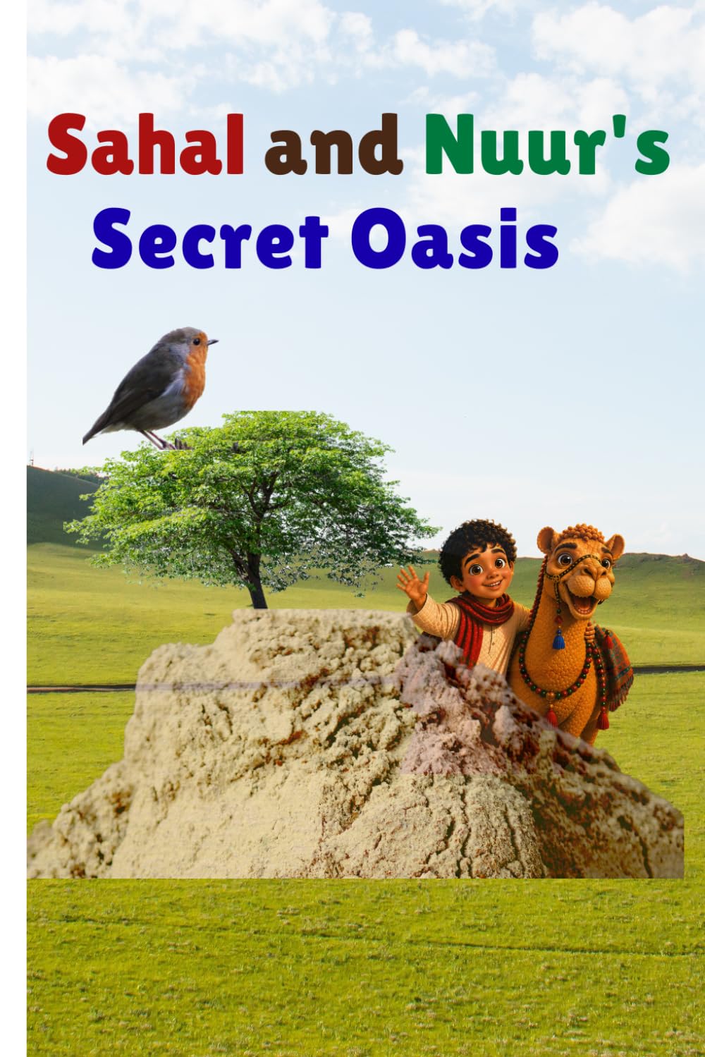 Sahal and Nuur's Secret Oasis: A Heartwarming Adventure About Kindness, Friendship, and Sharing
