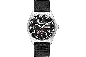 5ATM Waterproof Day Date Watch for Men