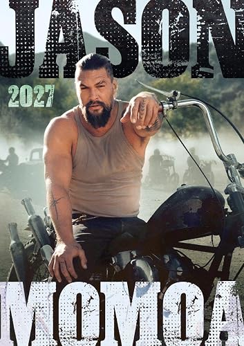 Jason Momoa 2027 Calendar - Merch: Der Star aus Aquaman