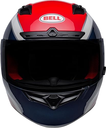 Miniatura 3 de BELL Qualifier DLX MIPS Casco urbano (clásico azul marino brillanterojo, tamaño grande)