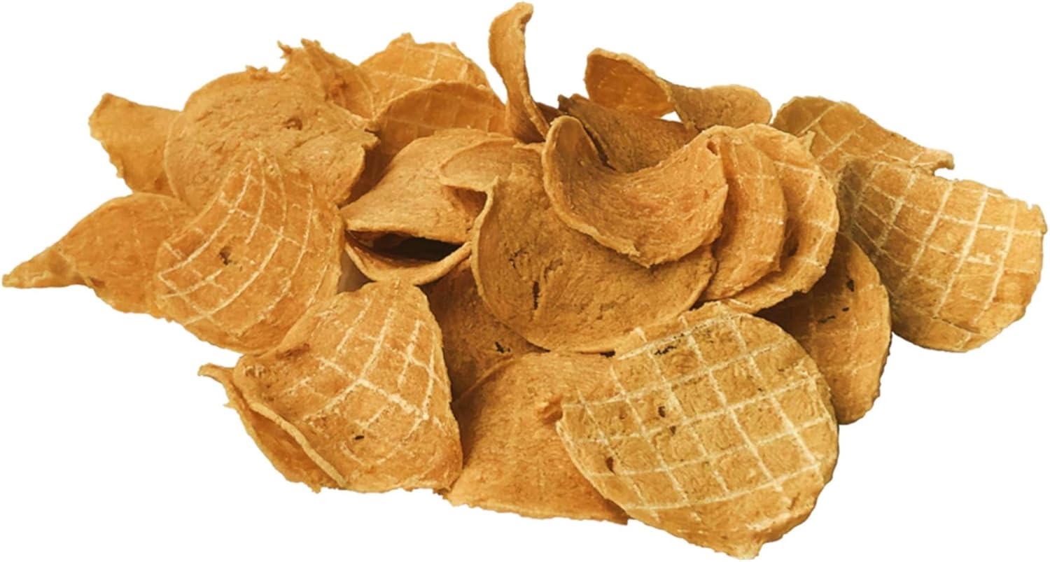 Rena's Recipe Love Chips Dog Treats (2.1 oz) BBQ Flavor Crunchy Chicken Chips