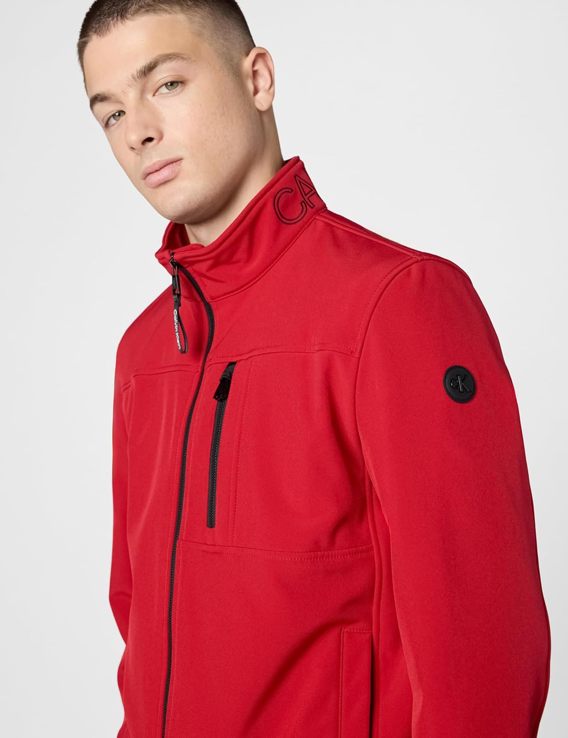Calvin Klein Men's Water Resistant, Windbreaker Jackets for Men (Standard and Big and Tall) - Image 3