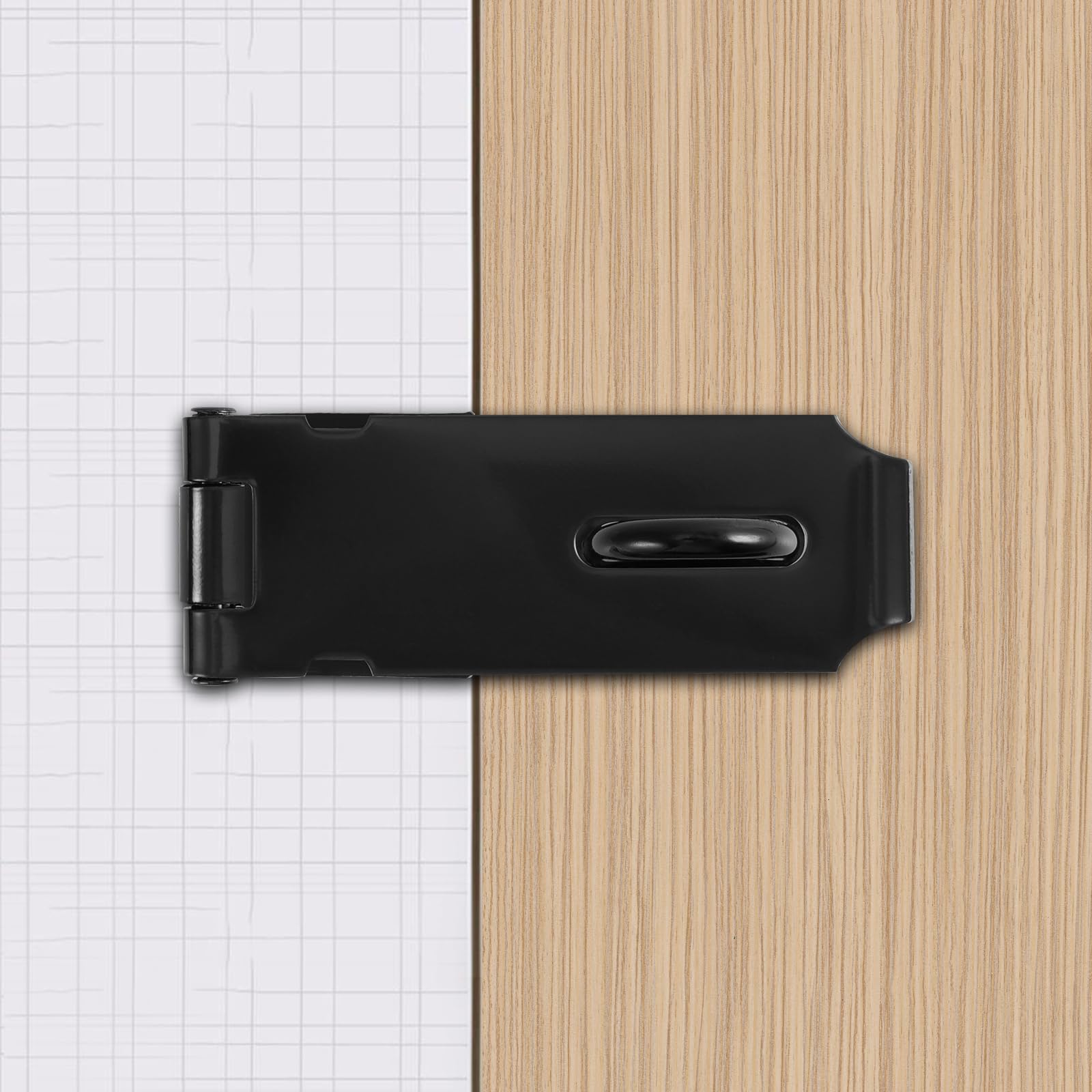 HOZEON 10 chiavistelli per porta del capanno da 10 cm, in acciaio inox, con viti, chiavistello per cancelli, armadi, porte, armadi