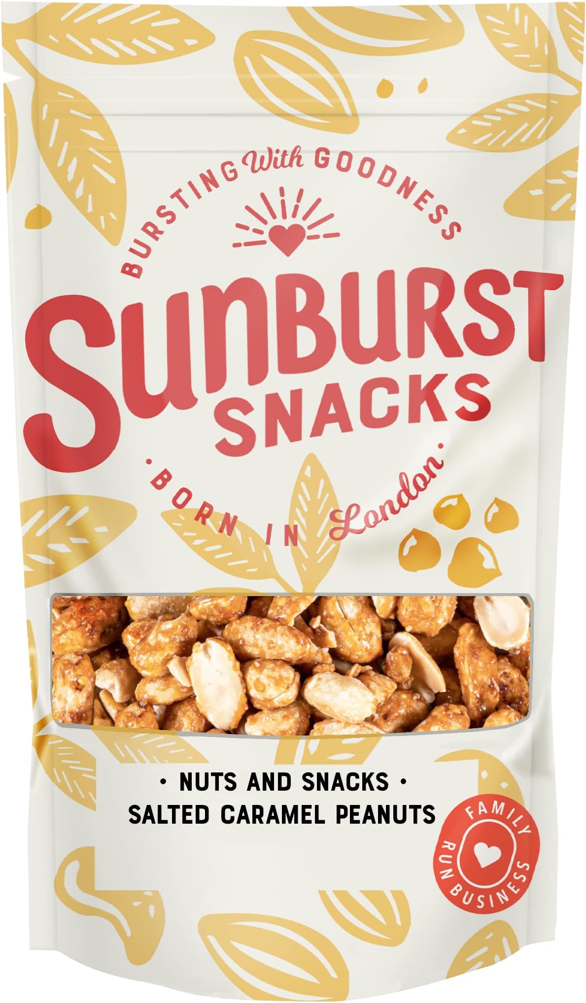 Sunburst Peanuts Salted Caramel, No GMO, No Artificial Flavours, Colours or Preservatives, 1kg