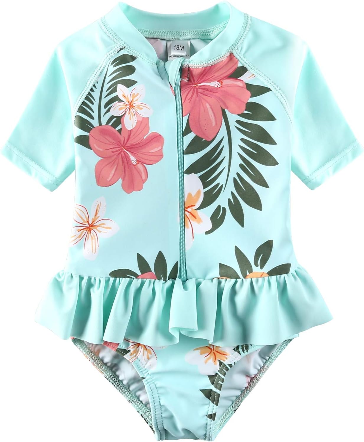 Baby Girl Swimwear Sunsuit One-Piece Swimsuit Bathing Suit