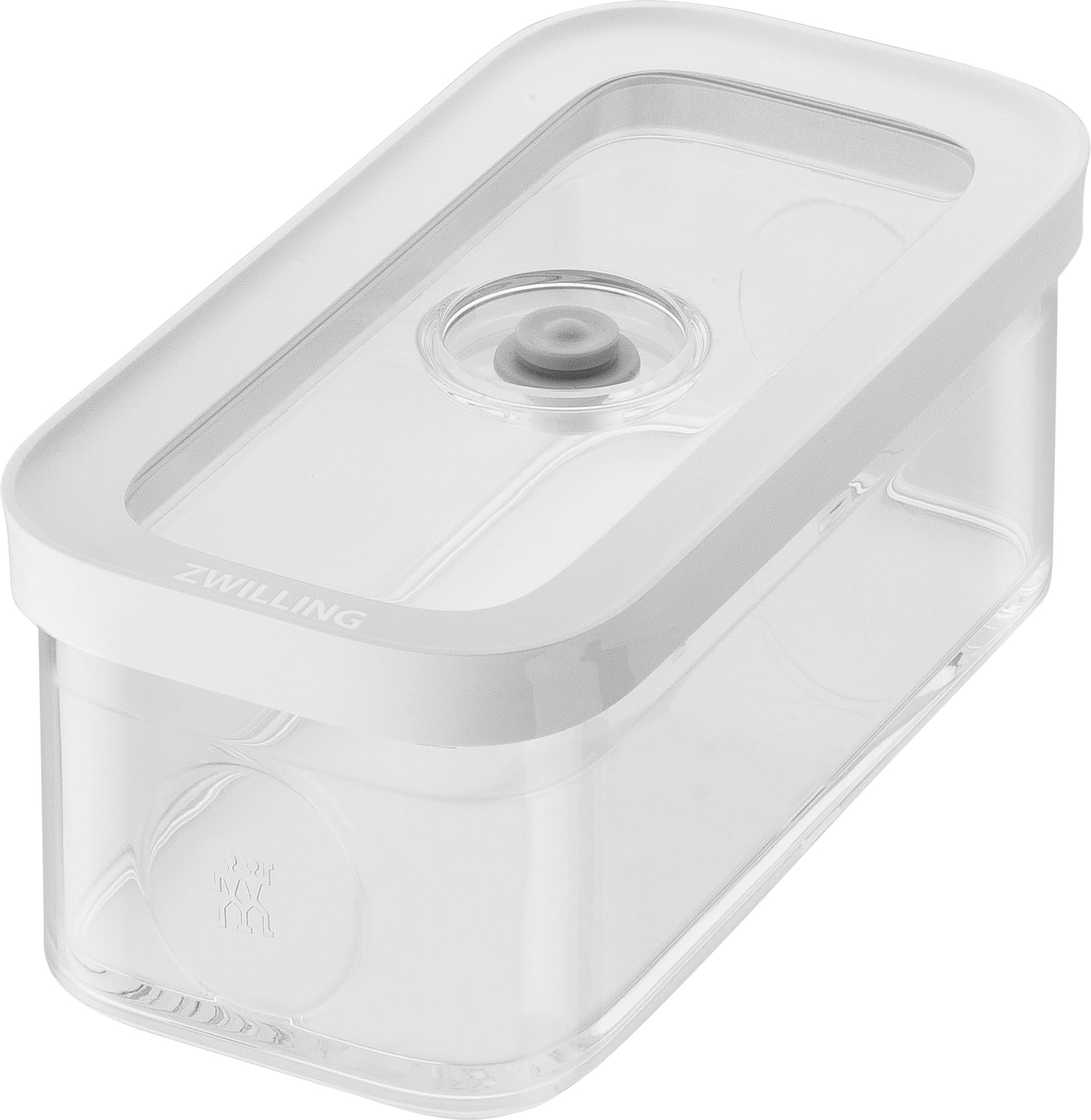 FRESH & SAVE CUBE Storage Container, Size M, Modular & Stackable Container, Airtight & Vacuum Storage, Dishwasher Safe, Transparent