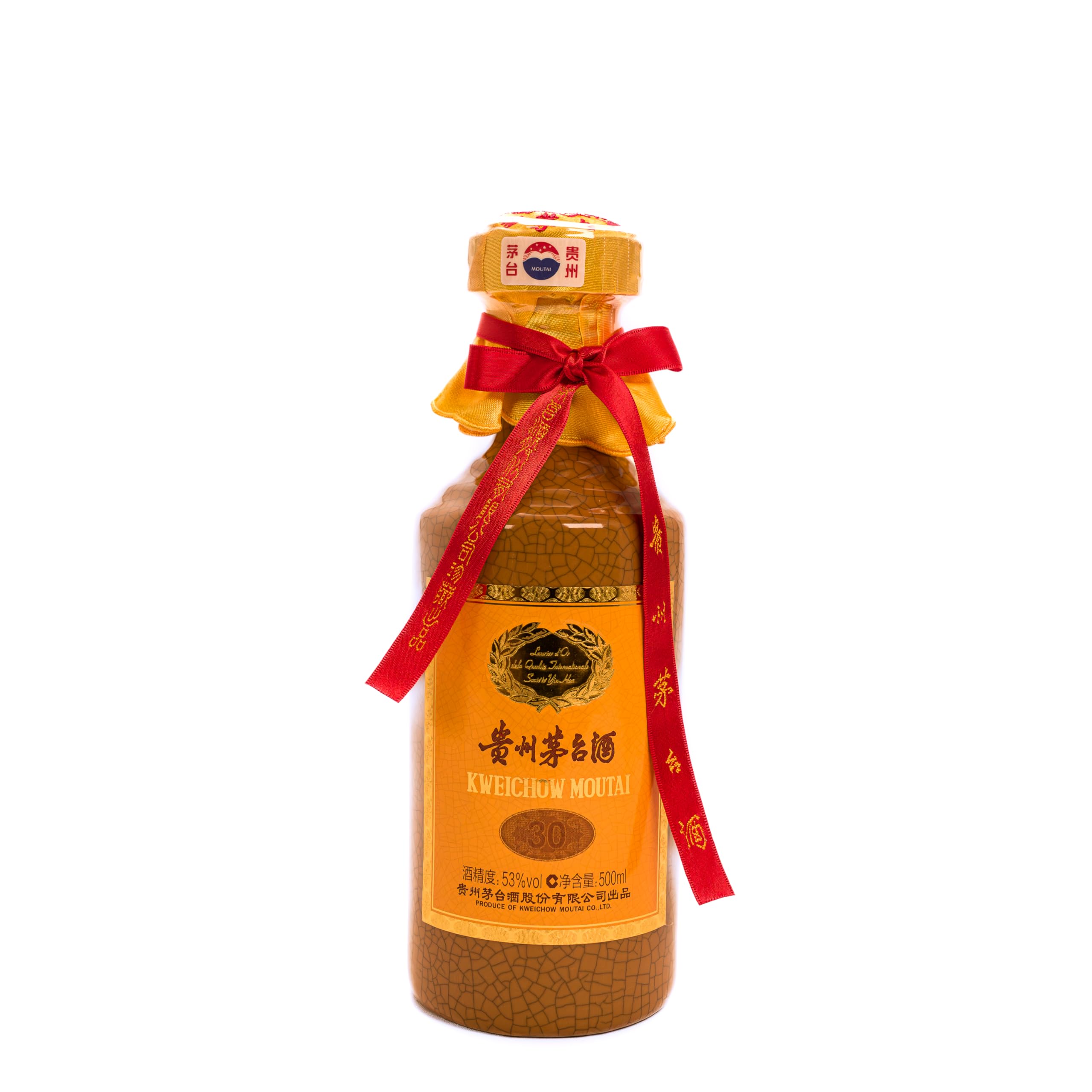Amazon.co.jp: 30年貴州茅台酒 アルコール53度 500ml 箱付 中国酒 白酒
