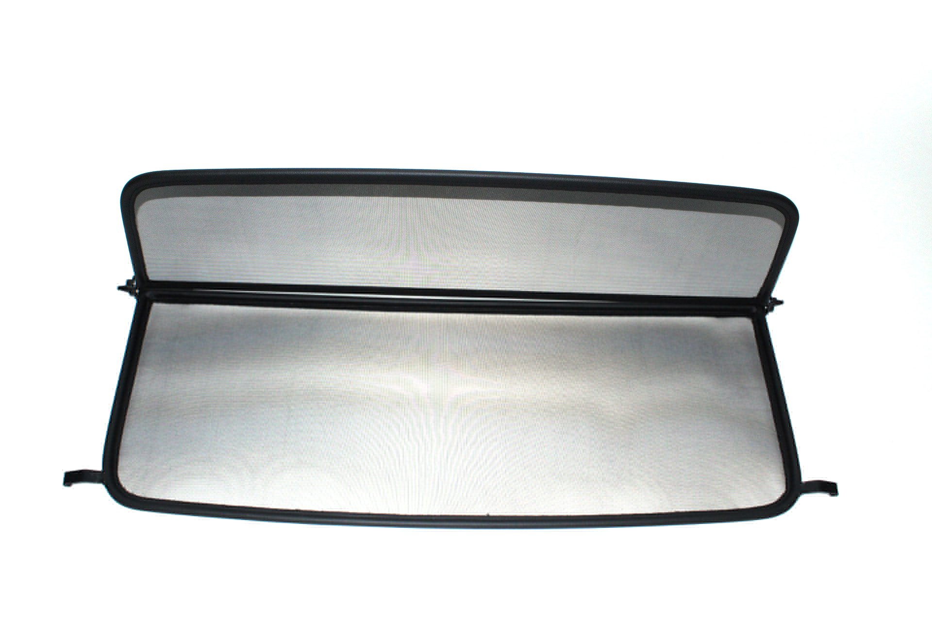 GermanTuningParts Déflecteur de Vent pour Ford Mustang 5 (2005-2014) - Pliable - avec Fermeture Rapide - Noir | Filet Anti-Remous Coupe | Déflecteur d'air