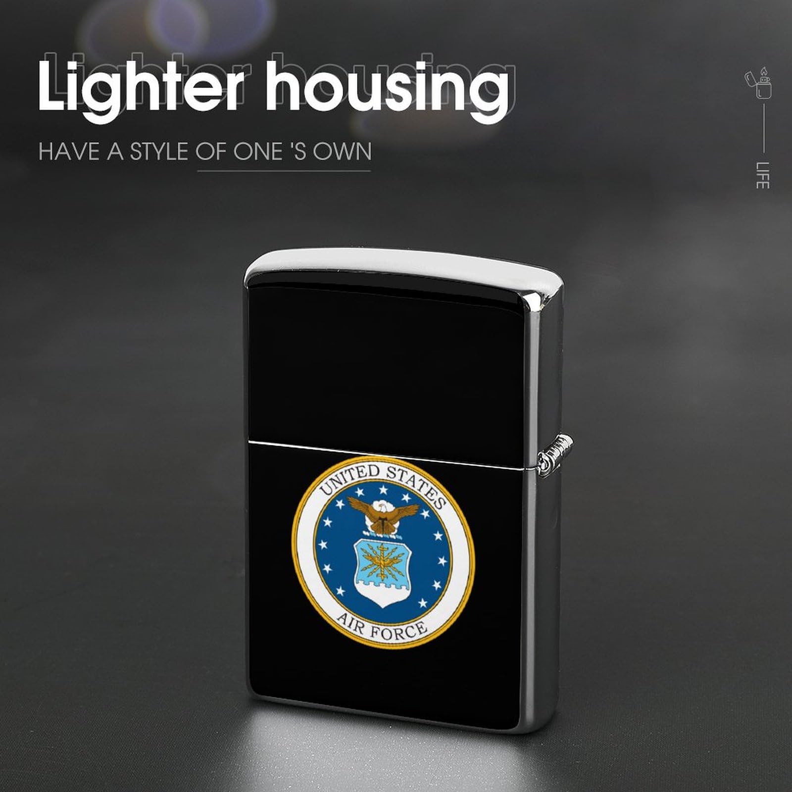Amazon.co.jp: Zippo兼用ケース US Navy Seal ミリタリー ネイビー