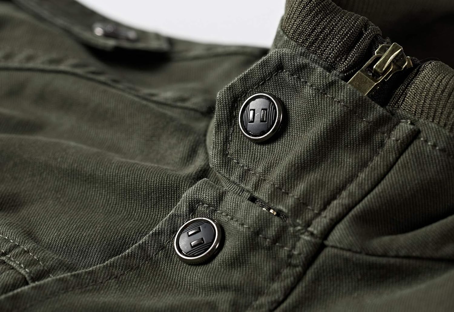 chouyatou Men's Essential Cotton Lightweight Bomber Jacket : Clothing, Shoes & Jewelry