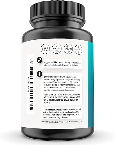 Miniatura 4 de Nutriana Aceite de pescado Omega 3 de 1500 mg  Suplemento total de DHA y EPA Omega 3 de alta potencia  Suplementos de aceite de pescado de triple