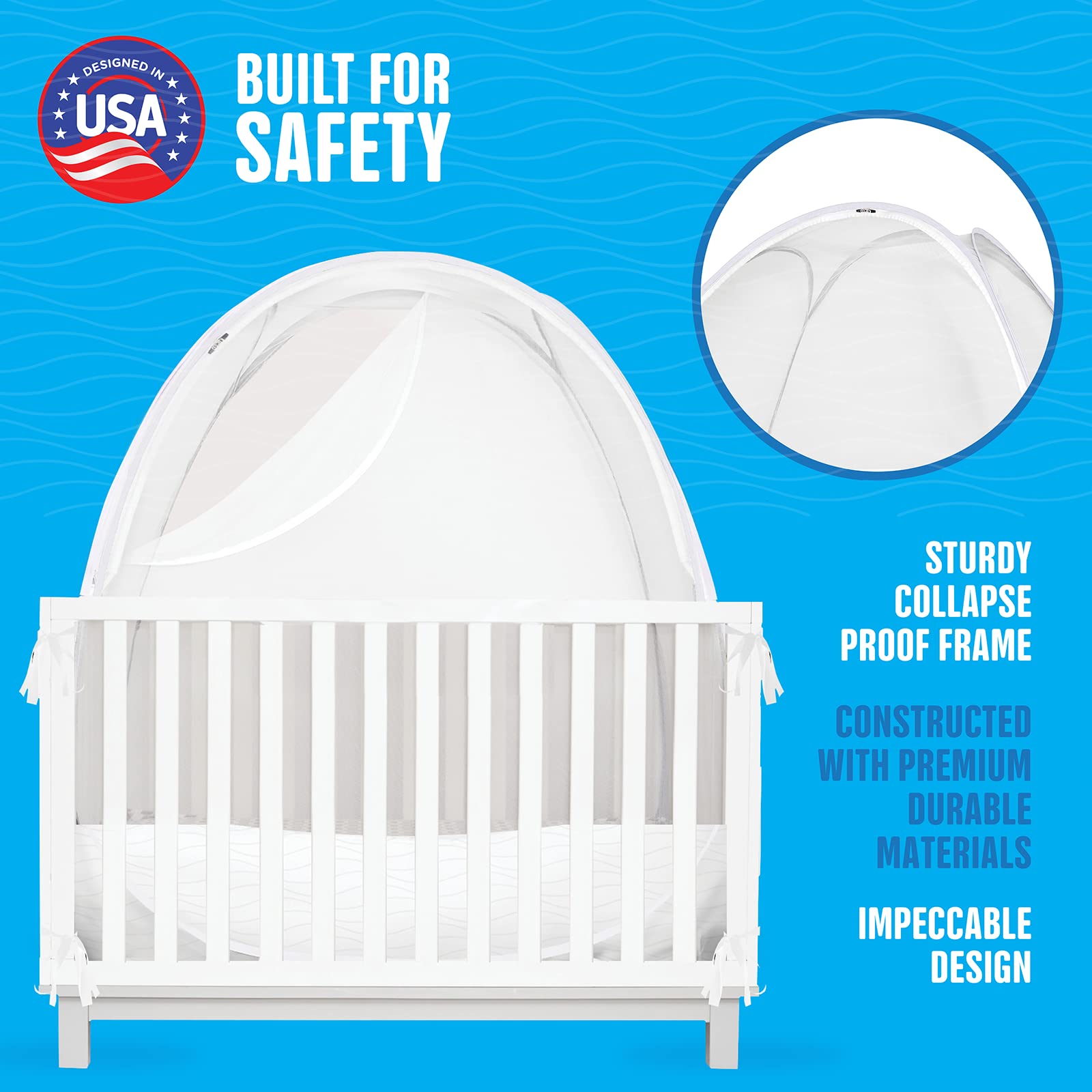 crib topper tent