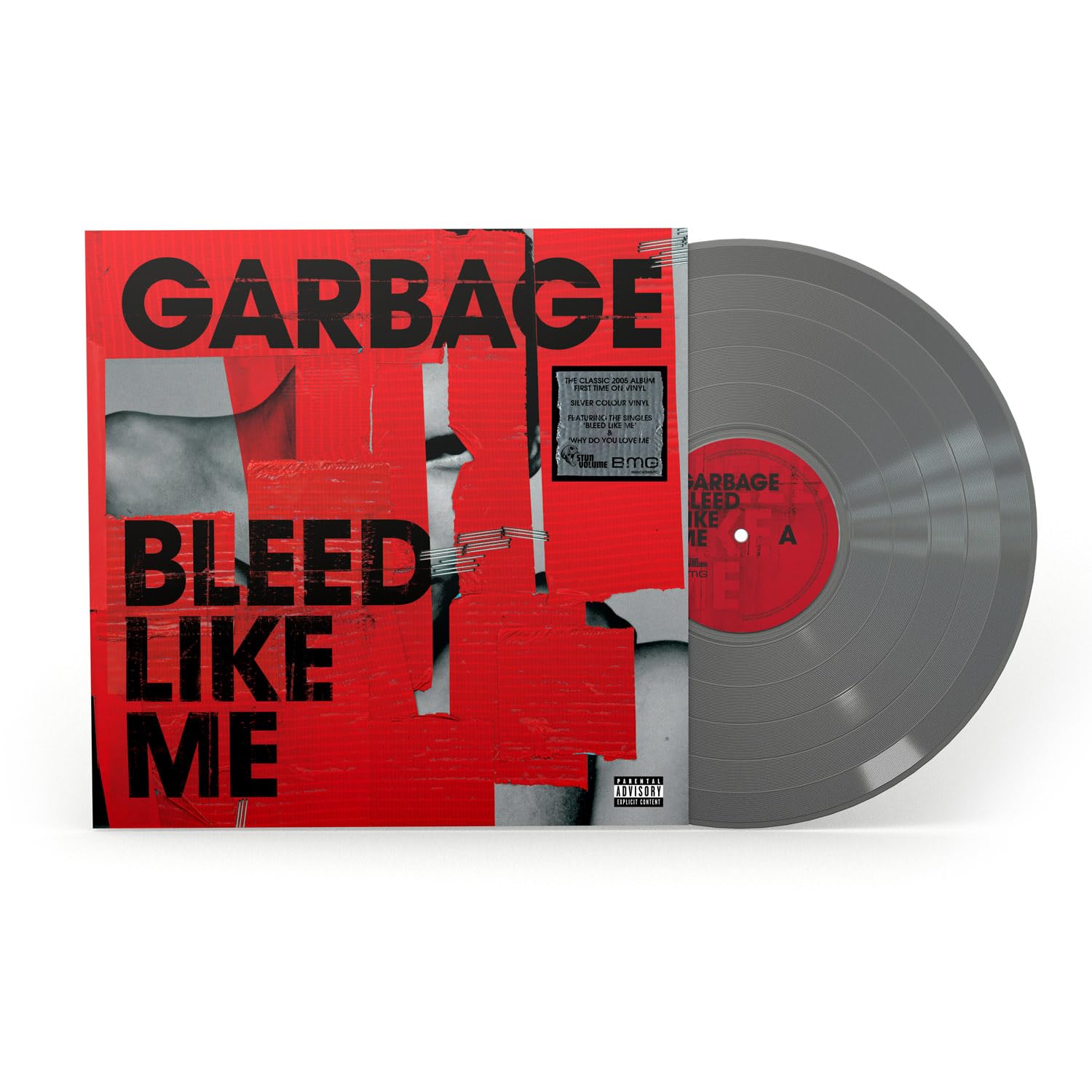 Garbage Bleed Like Me 2024 Remaster LP Silver Vinyl NEW SEALED