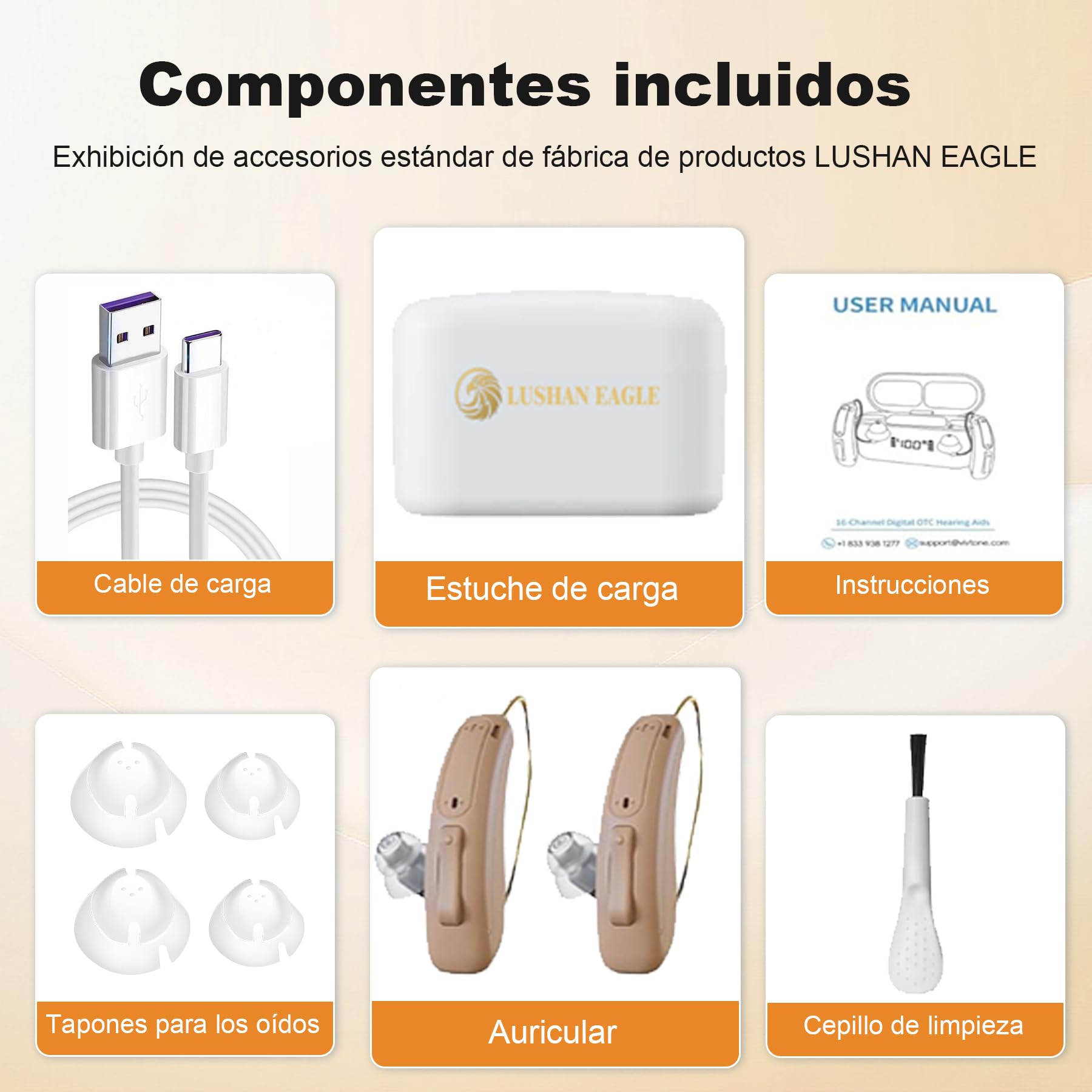 Amplificador de Sonido Digital 16 Canales, Auriculares Amplificadores Bluetooth con Control APP, Recargables BTE con Reducción de Ruido, Estuche de Carga 8H, Ligero Cómodo y Fácil de Usar para Mayores